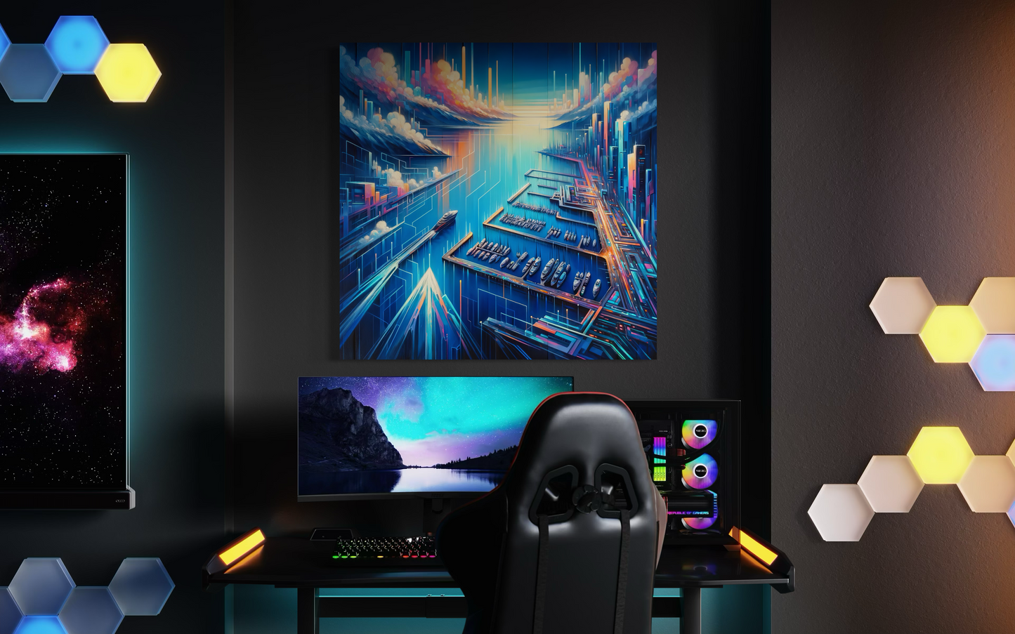 Neon Harbor